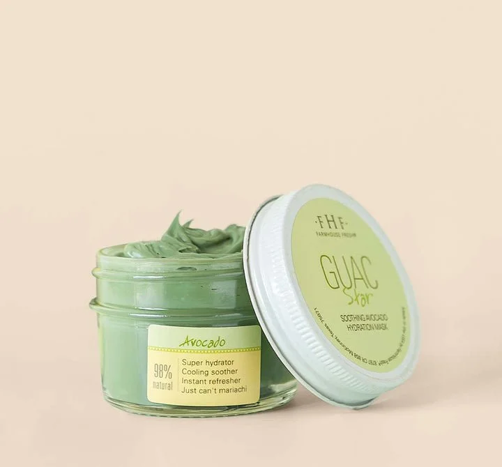 FarmHouse Fresh Guac Star Mask | Soothing Avocado Hydration